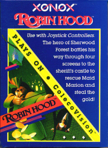 Robin Hood & Sir Lancelot box art for Colecovision